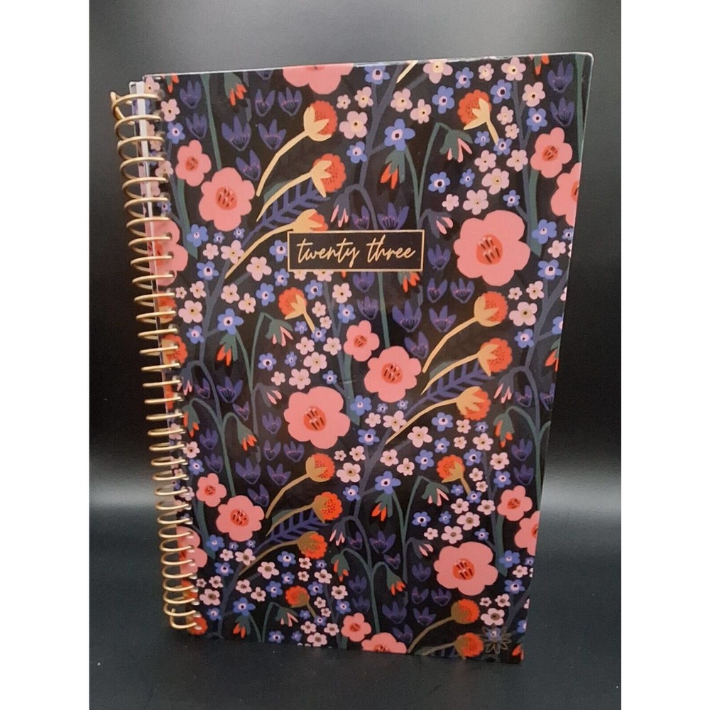 Softcover Spiral 2023 Daily Planner - 8.5" x 5.5" (Poppy Meadow)